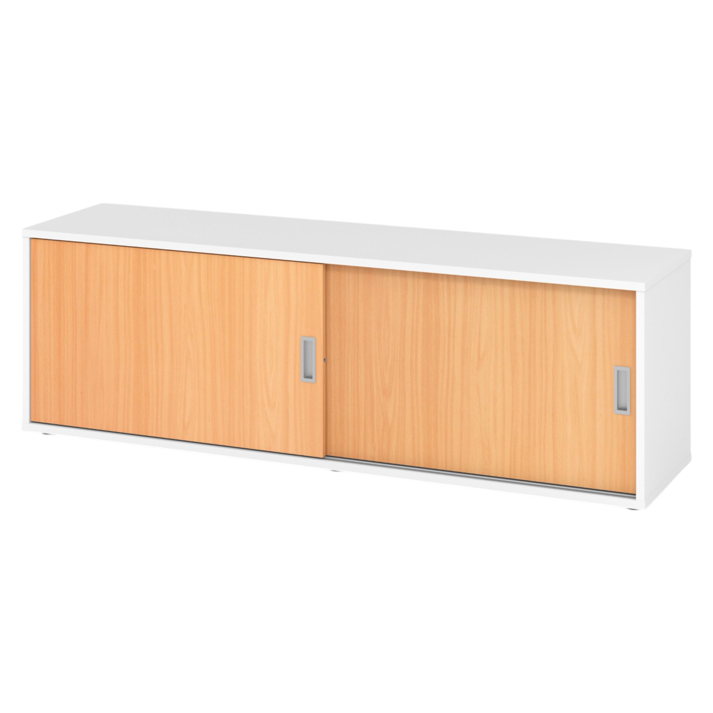 bümö Lowboard bümö Lowboard 1750S, Dekor: Weiß/Buche