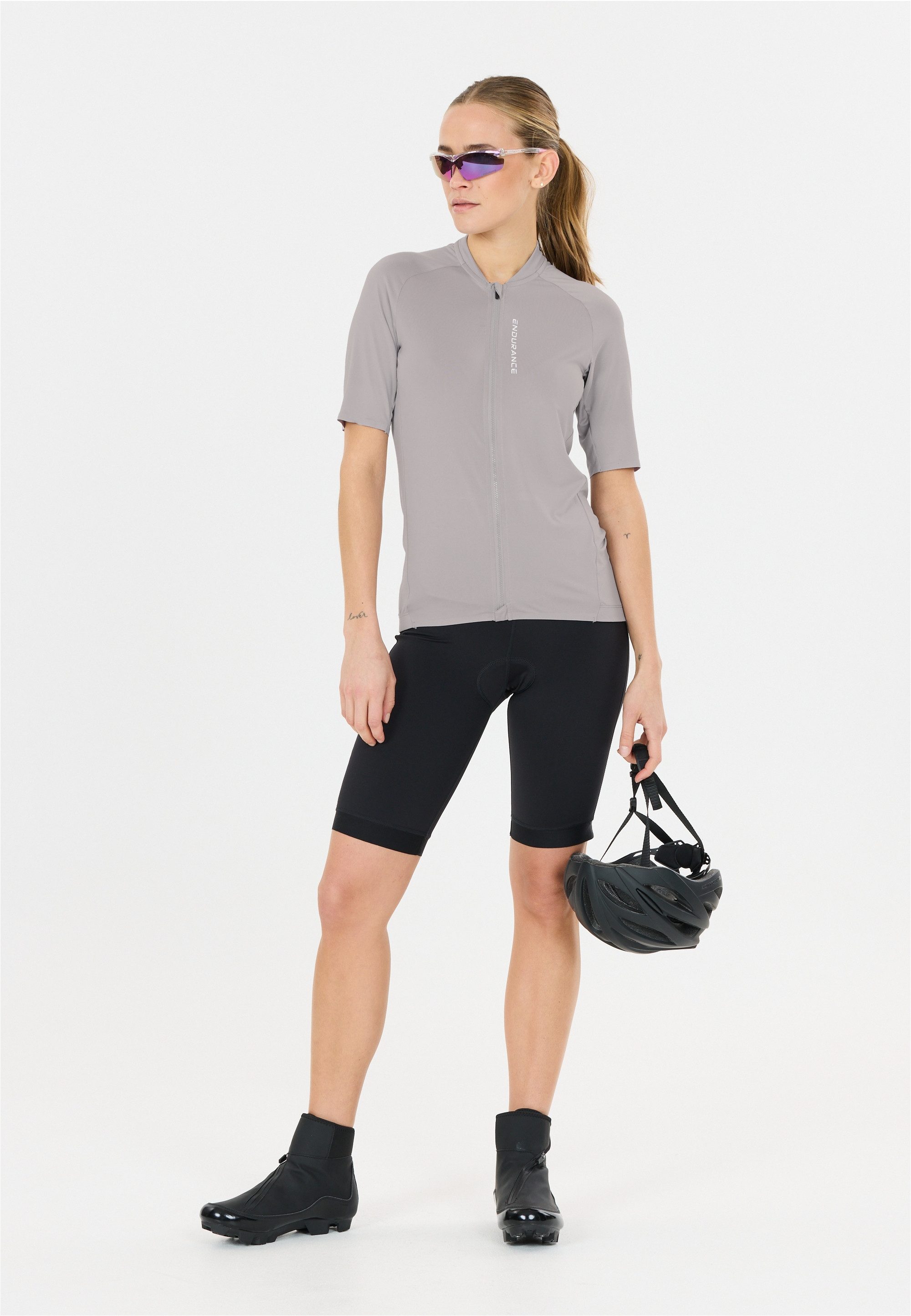 ENDURANCE Funktionsshirt Paxton im kurzärmligen Design mit Vollreißverschluss