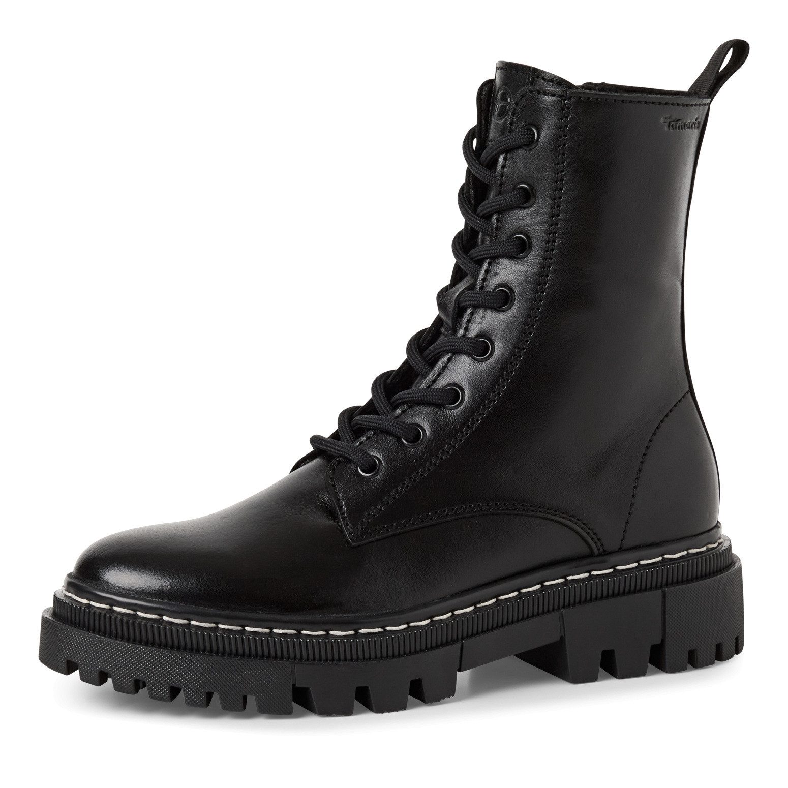 Tamaris Schnürstiefelette, Blockabsatz, Plateau, Schnürboots mit günstig online kaufen