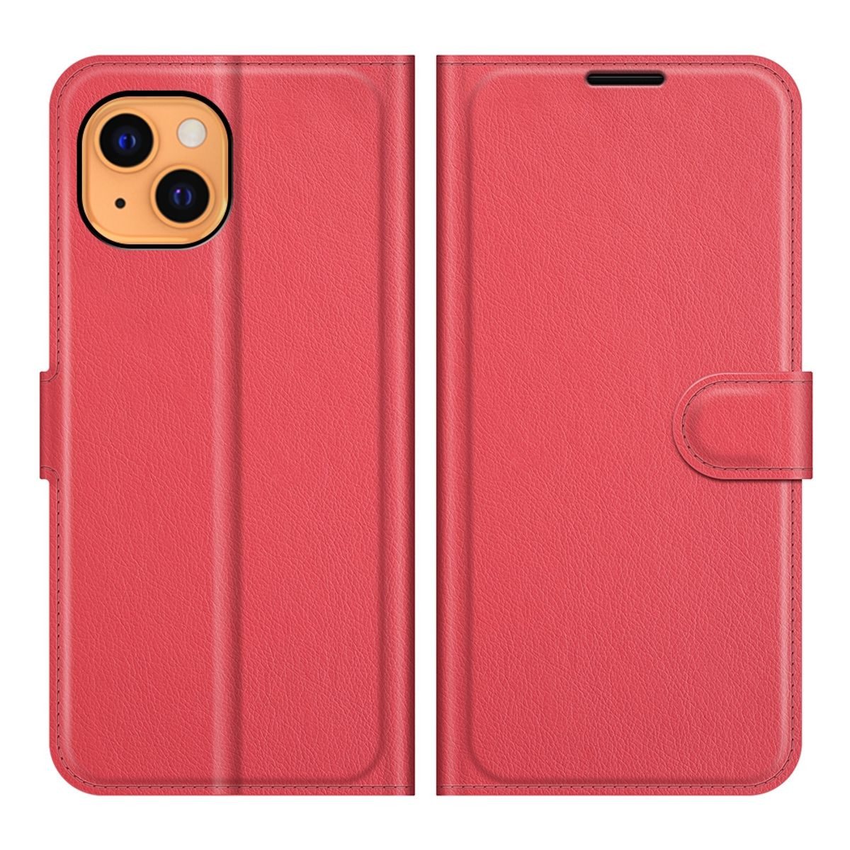 König Design Handyhülle Apple iPhone 13, Schutzhülle Schutztasche Case Cover Etuis Wallet Klapptasche Bookstyle