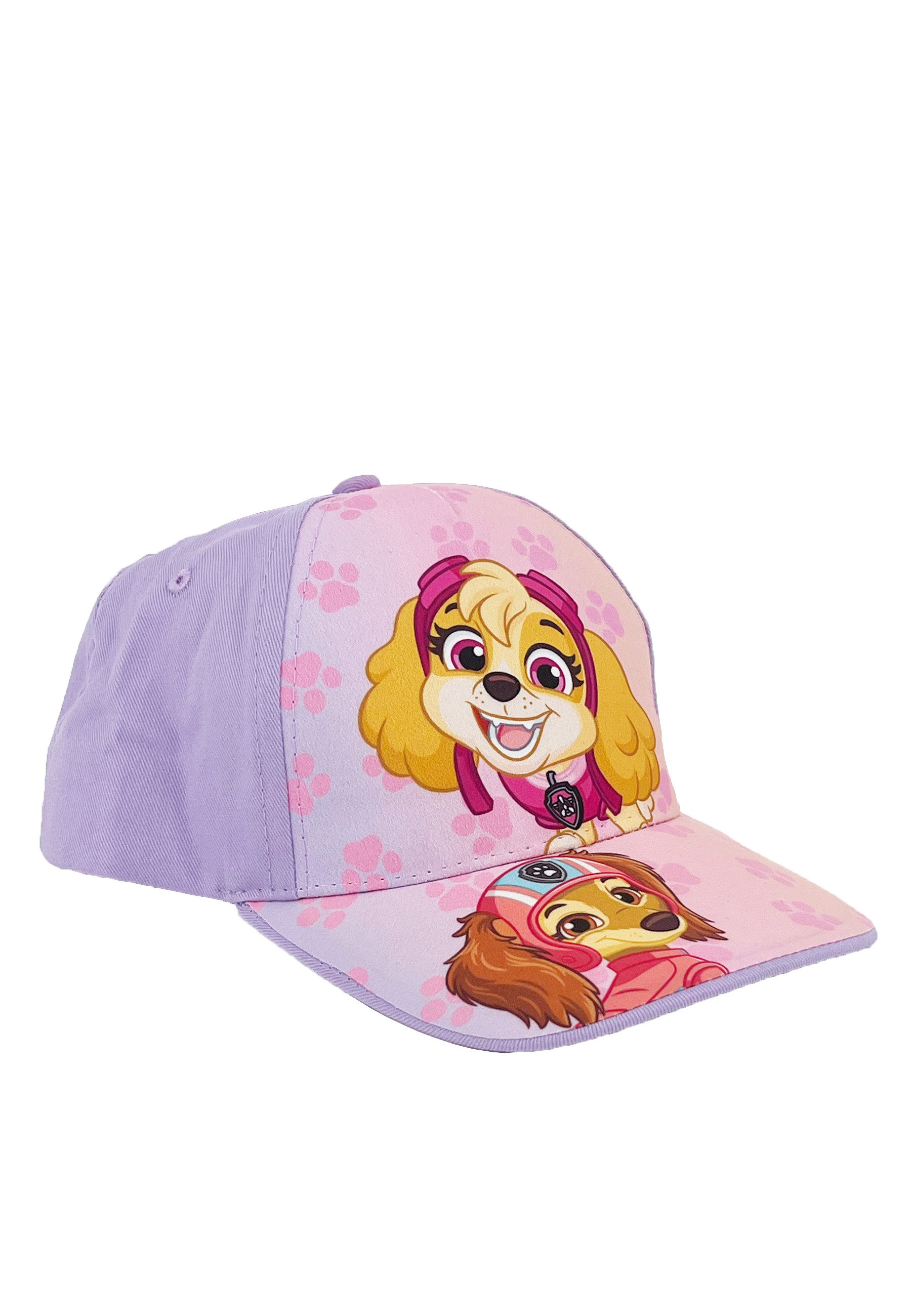 PAW PATROL Baseball Cap Mädchen Kappe Mütze Skye und Everest