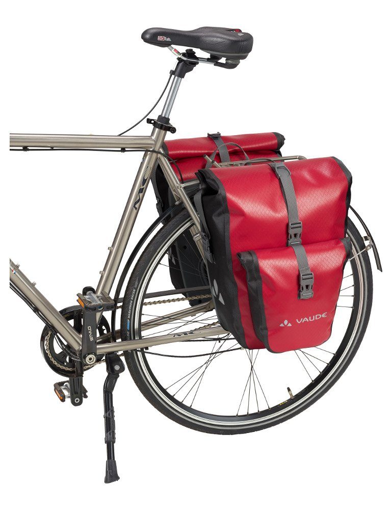 Gepäckträgertasche Fahrradtasche blau Back Aqua Single Hinterradtasche VAUDE Plus