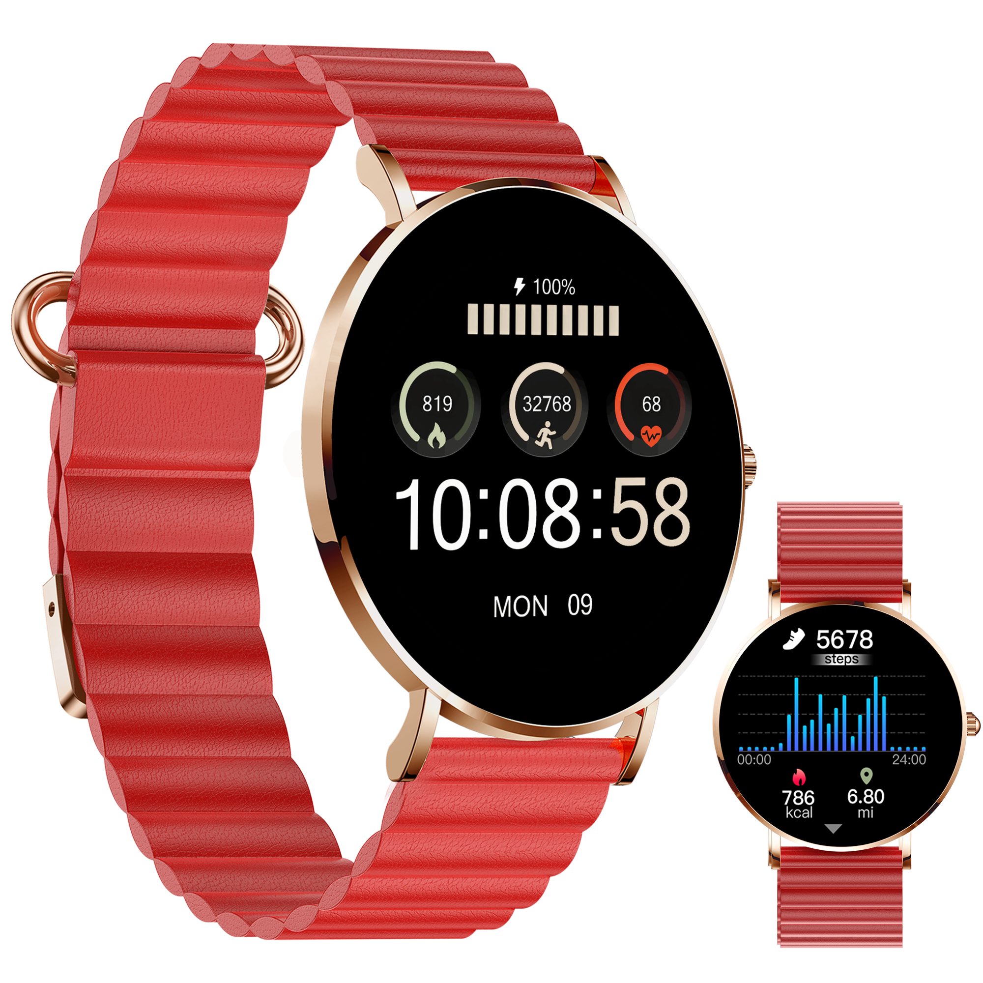 SIONA 2 - ultraflache Damen Smartwatch
