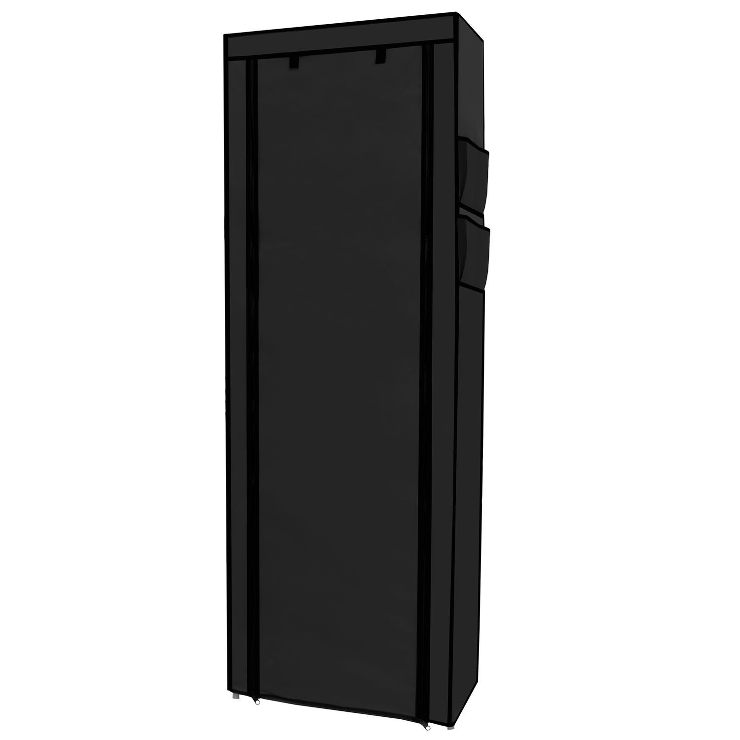 Intirilife Kleiderschrank (Stoffschrank) Faltschrank 170x58x28 cm günstig online kaufen