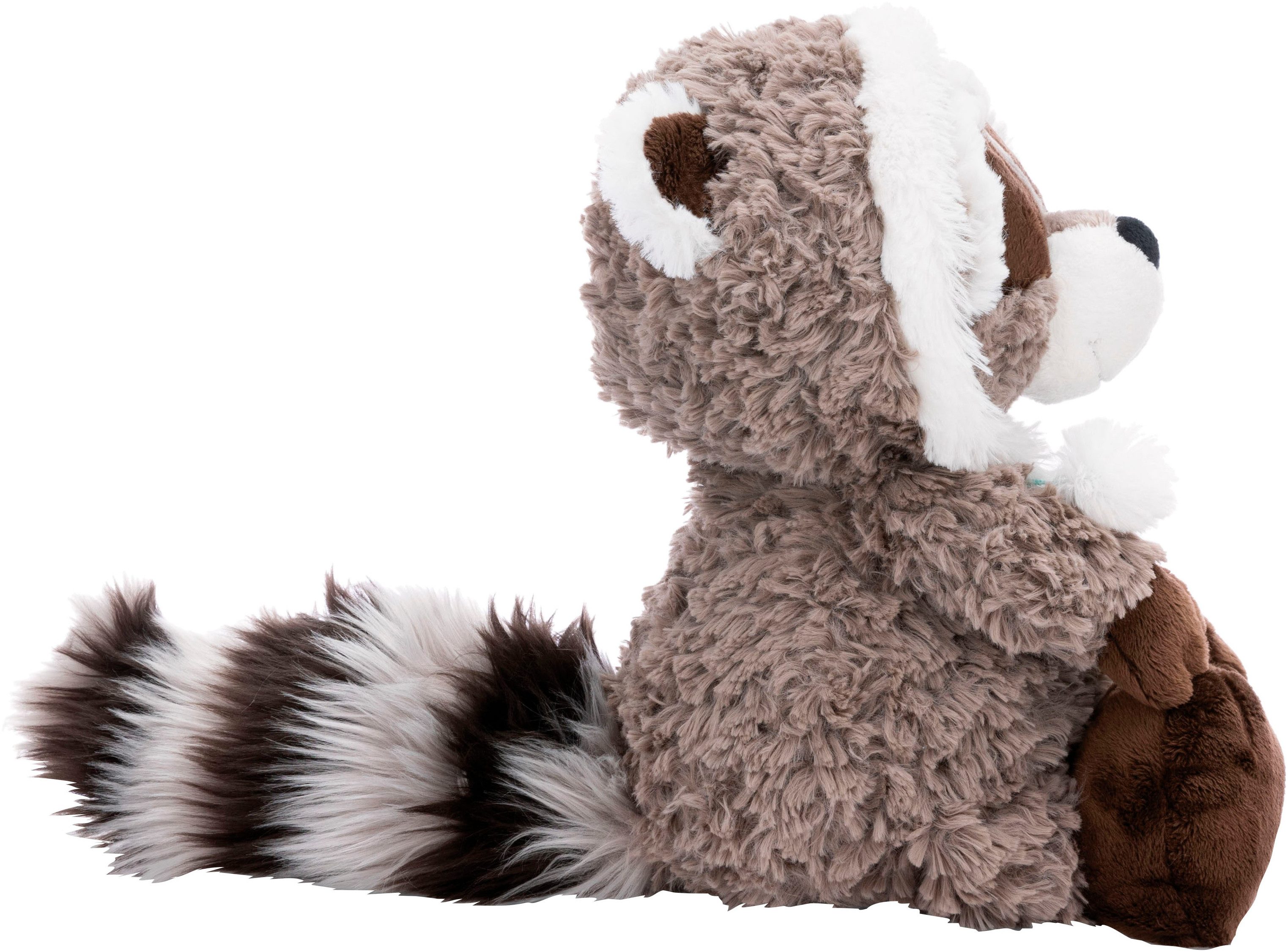 Nici Kuscheltier Winter, Waschbär Lenno, 25 cm schlenkernd, mit Kapuze