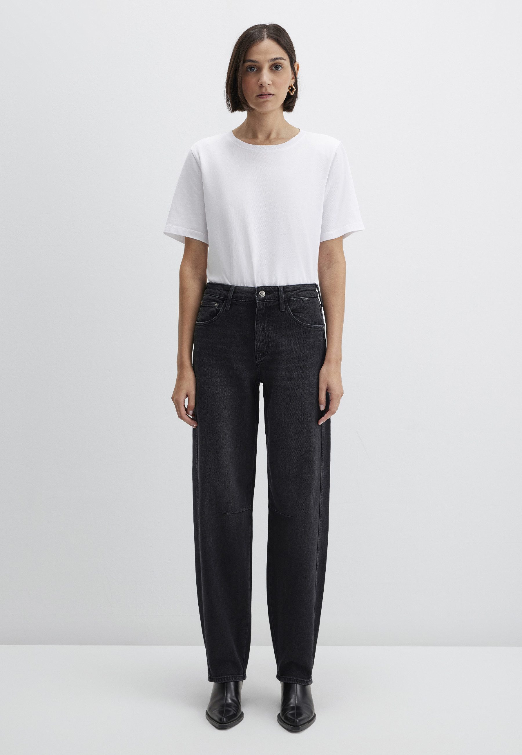 Mavi Weite Jeans LEILA W/Cut Baggy Jeans