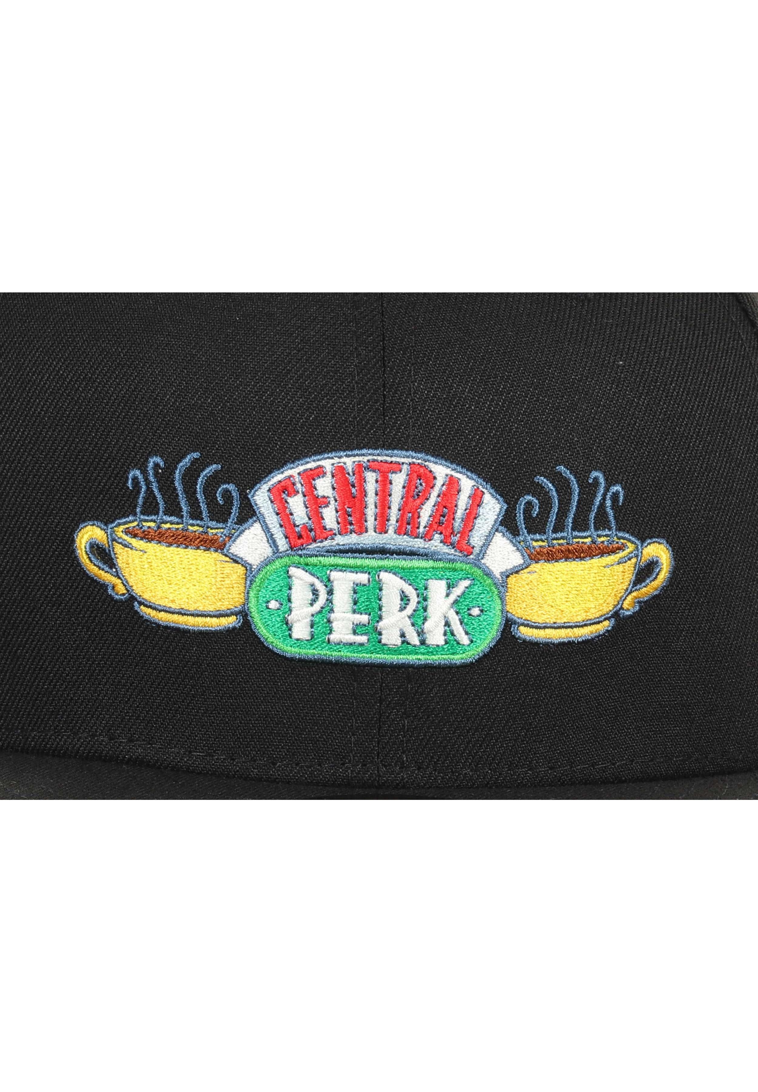 New Era Flat Cap Central Perk Friends Schwarz 59Fifty Basecap New Era (1-St)