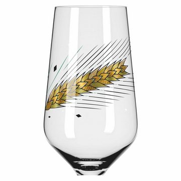 Ritzenhoff Bierglas 2er-Set Brauchzeit 003, Kristallglas, Design von Andreas Preis