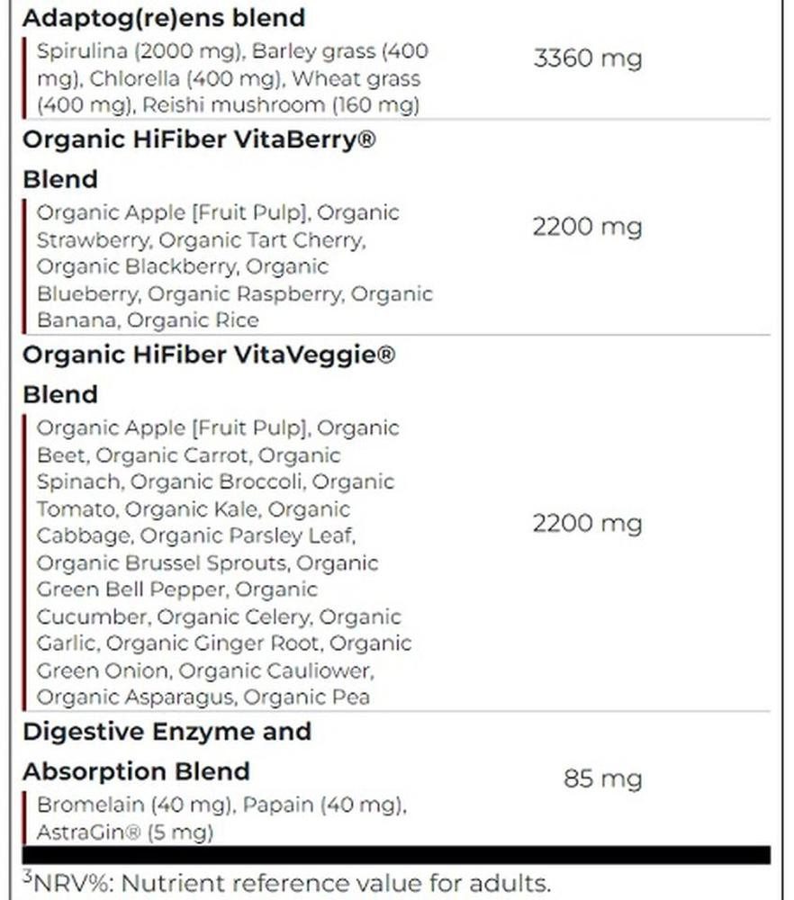 Scitec Nutrition Scitec Nutrition Greens & Fruits 600g Birne Zitronengras Pulver, 600.0 g
