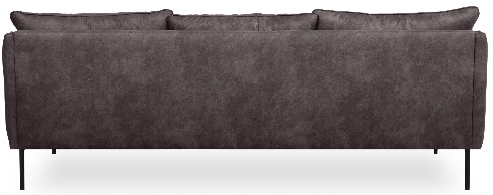Design schlanken Metallfüßen andas Skalle, auf 3-Sitzer minimalistisches