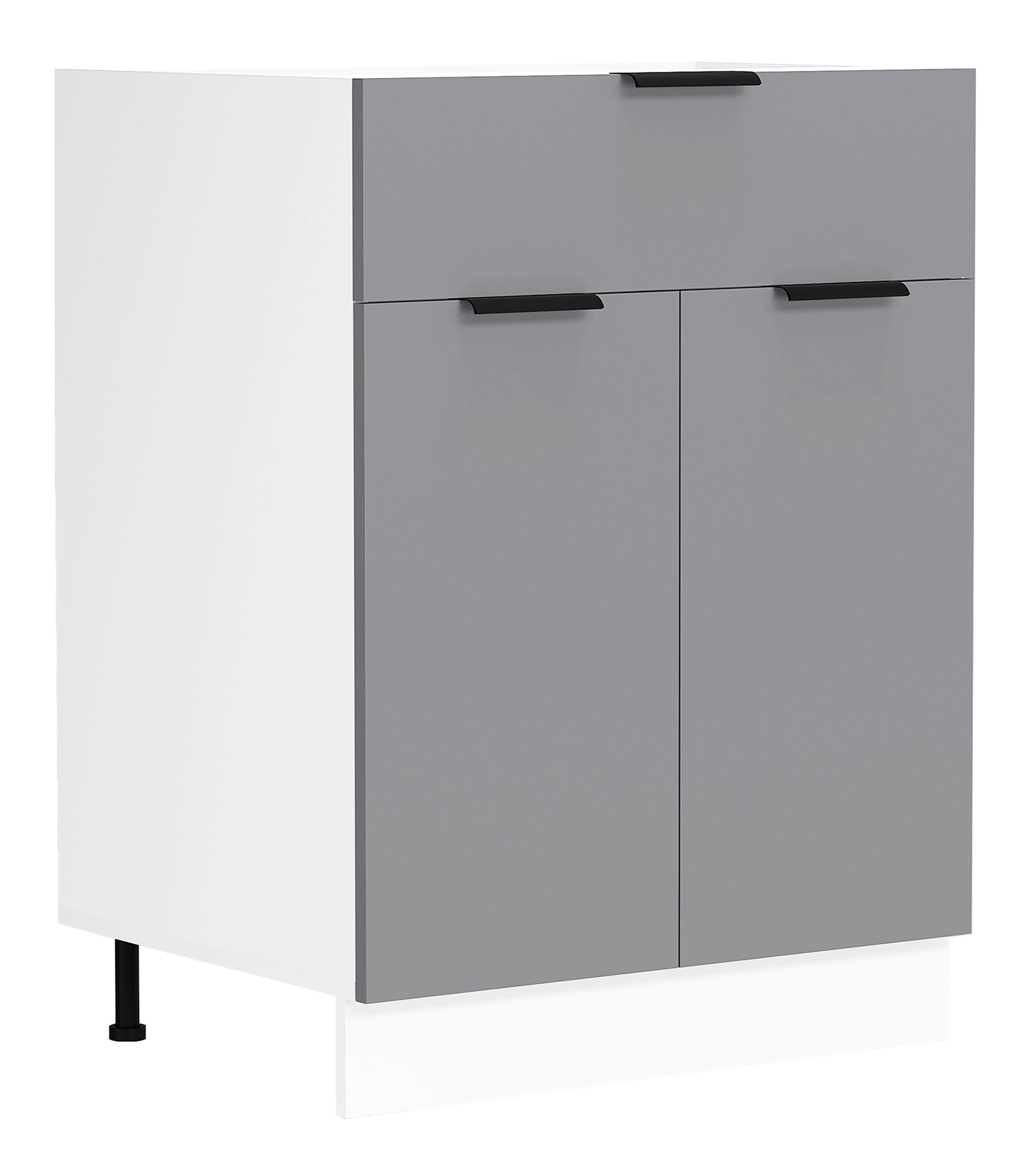 VCM Unterschrank Küchenschrank B60 cm Unterschrank Schublade Fasola (1-St) VCM Küchenunterschrank Fasola 82x60x46 cm Holzwerkstoff