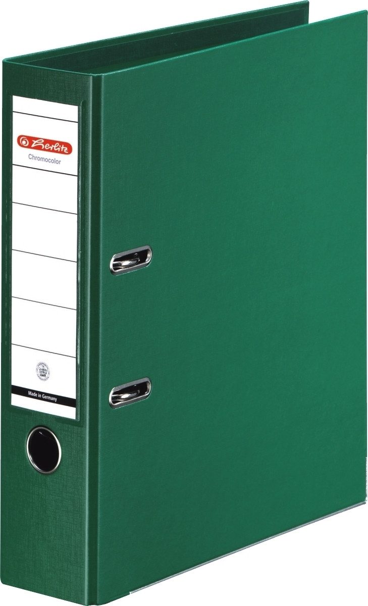 Herlitz Aktenordner Ordner Kunststoff A4 maX.file protect plus 80mm grün
