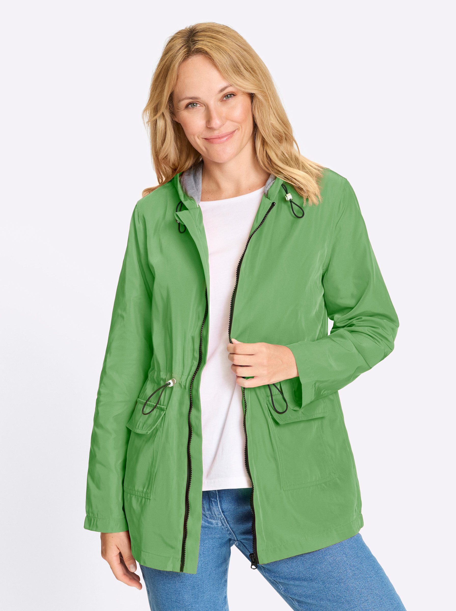 Sieh an! Allwetterjacke Jacke Langarm