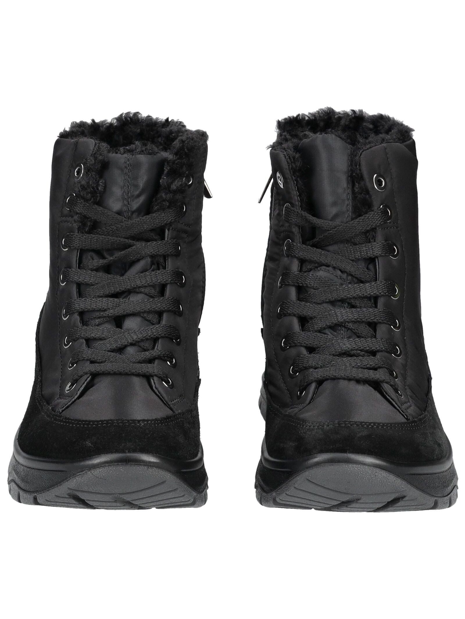 IGI & CO Stiefelette Nubukleder/Textil . Schnürstiefelette