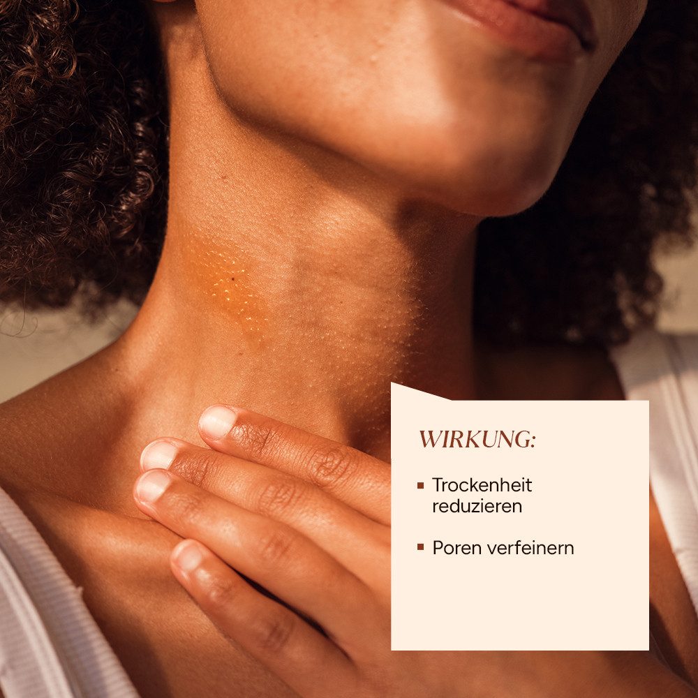 JUNGLÜCK Körperöl Jojobaöl - Kaltgepresst - 100% Bio & Natürlich, 1-tlg., Ausgleichendes Öl für Haut, Haare und Körper