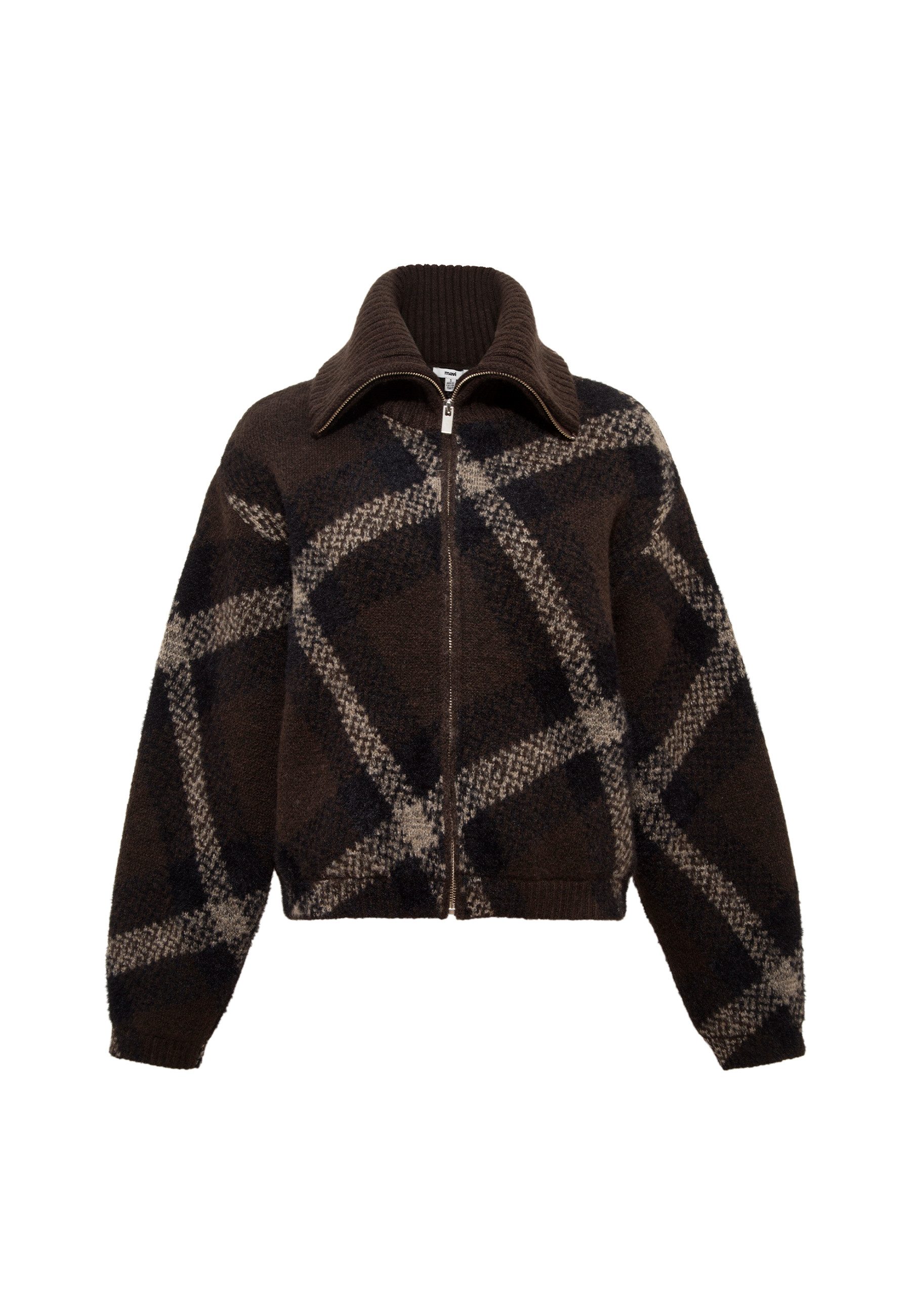 Strickjacke ZIPPER CARDIGAN