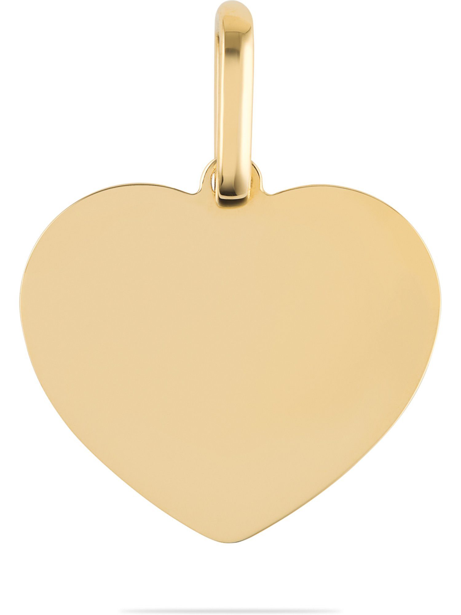 FAVS Kettenanhänger FAVS Damen-Anhänger 375er Gelbgold Herz günstig online kaufen