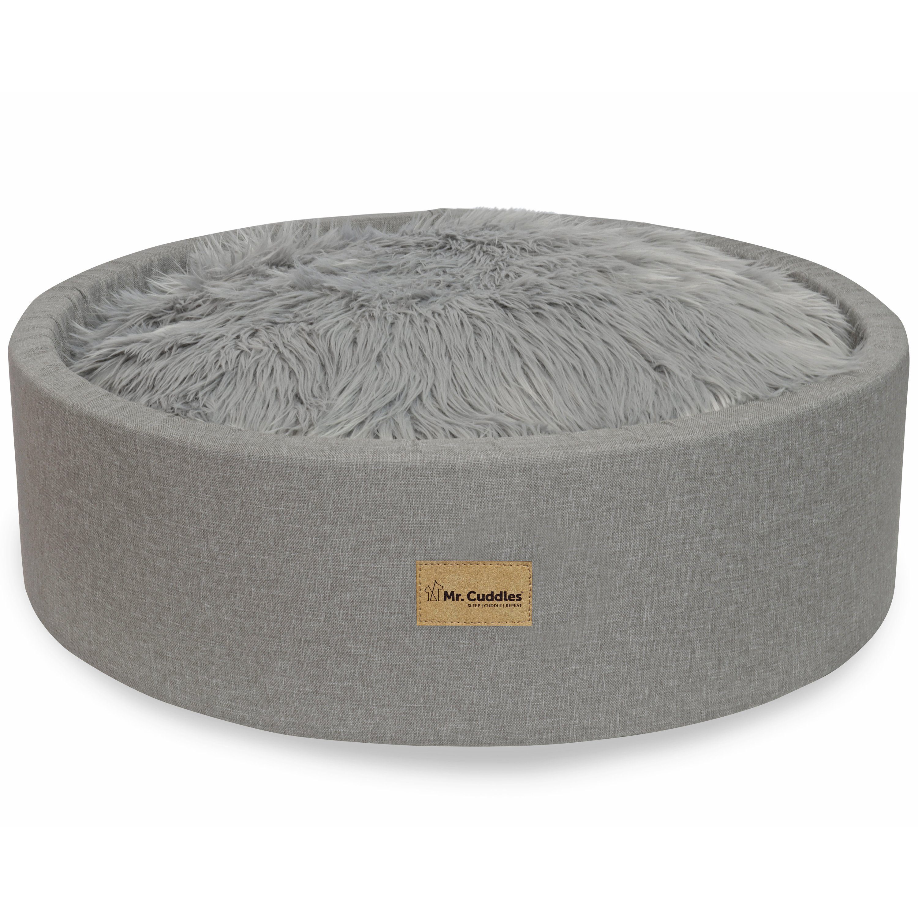 Mr. Cuddles Tierkorb Nala, Hundekorb für kleine Hunde 60x60x15cm Grau günstig online kaufen