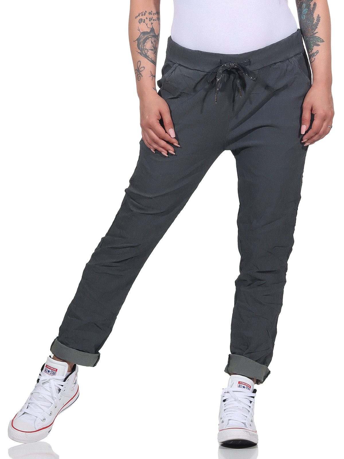CLEO STYLE Jogginghose Damen Jogginghose 8115 günstig online kaufen