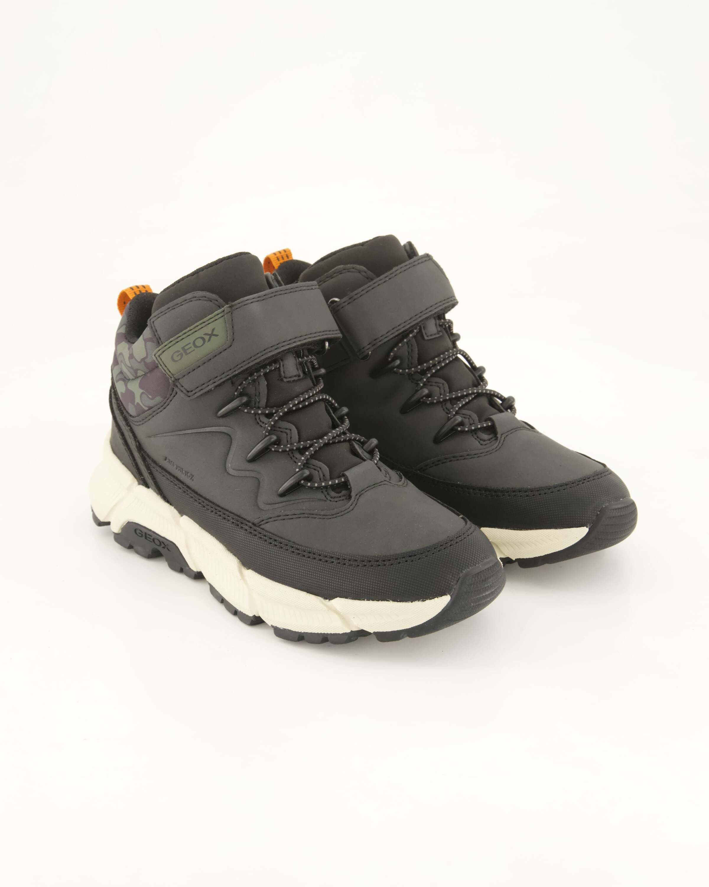 Geox J Flexyper Plus Boy Klettstiefel Obermaterial: Textil und Sonstiges Material
