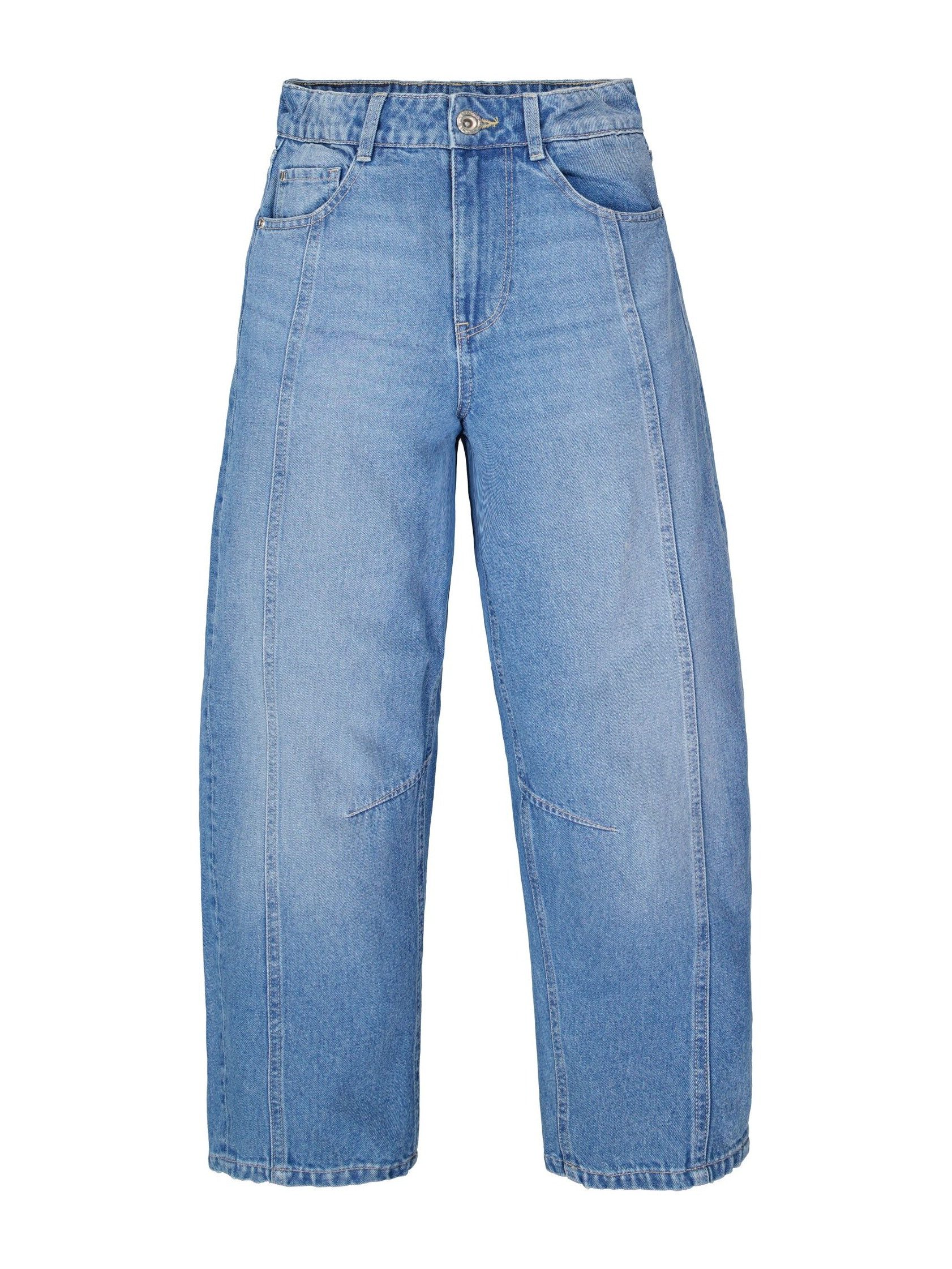 Garcia Tapered-fit-Jeans Ballonjeans knöchellang