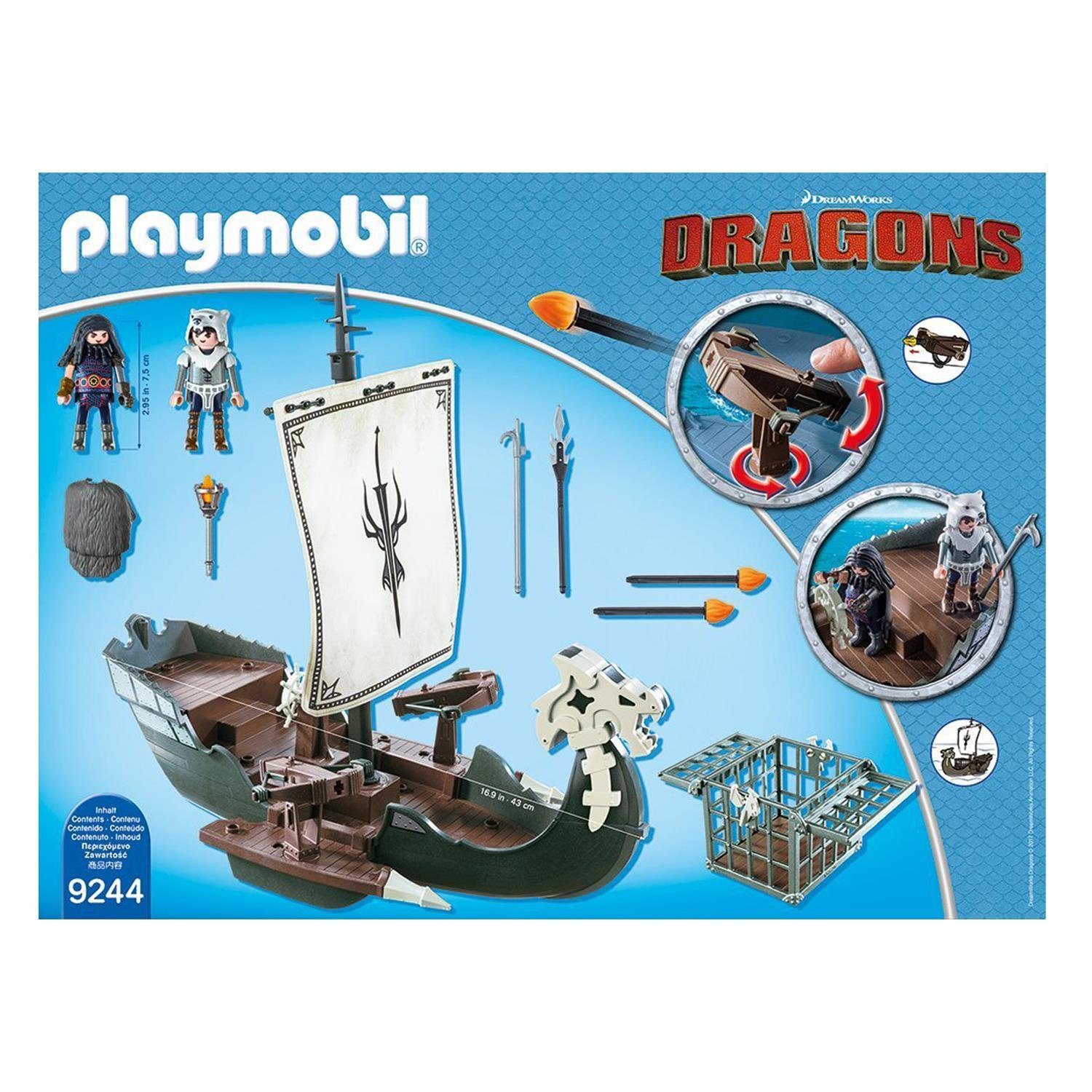 Playmobil® Spielbausteine 9244 Dragons - Dragos Schiff