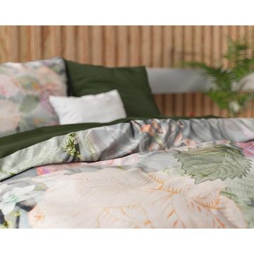 Bettwäsche BOTANICAL DREAMS MYSTERY FLOWER Weiß Bettbezug & Kissenbezüge, Sitheim-Europe, Baumwolle/Satin, Weich, geschmeidig und wärmeregulierend