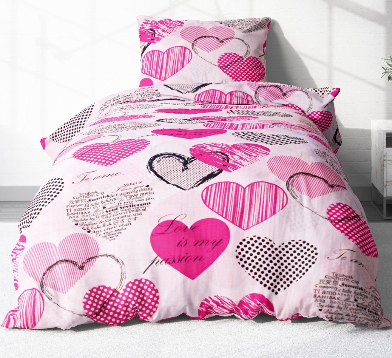 Heubergshop Bettwäsche, Seersucker, 2 teilig, 135x200cm günstig online kaufen