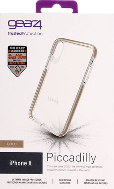 Gear4 Backcover Piccadilly for iPhone X/Xs gold colored 29877 GOLD