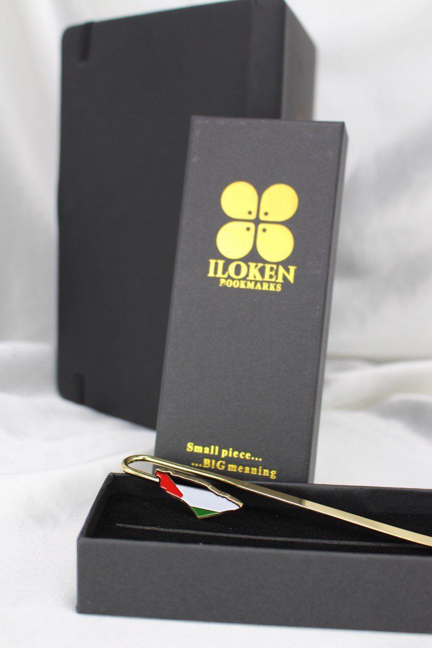 ILOKEN Lesezeichen Metall-Lesezeichen mit Ländermotiv, Mehrere Länder wählbar; flache Form; originelle Geschenkidee