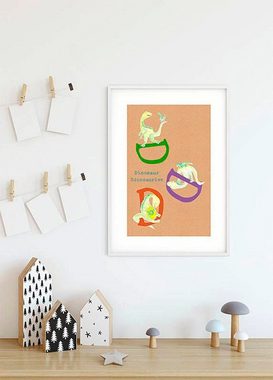 Komar Poster ABC Animal D, Buchstaben (1 St), Kinderzimmer, Schlafzimmer, Wohnzimmer