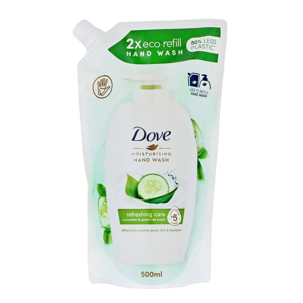 DOVE Gesichtsmaske Caring Hand Wash Flüssigseife Cucumber und Green Tea 500ml