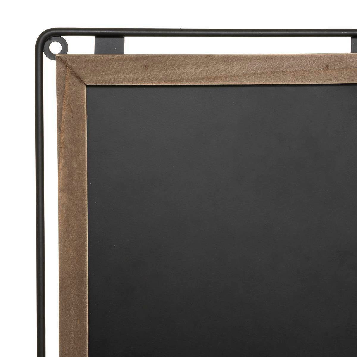 Atmosphera Créateur d'intérieur Tafel Kreidetafel mit Aufbewahrungskörben, 50 x 70 cm