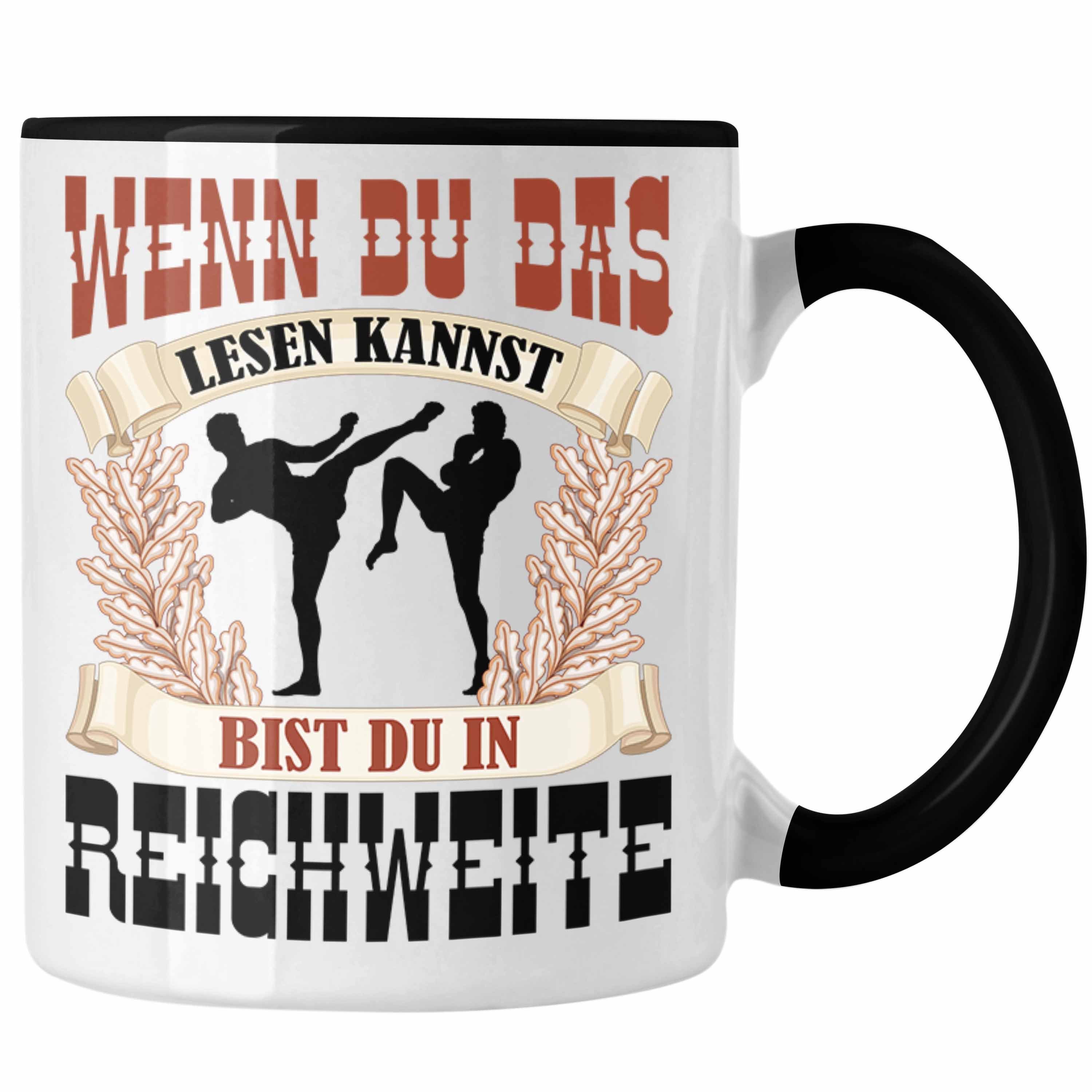 Trendation Tasse Kampfsport Tasse Geschenk Wenn Du L Geschenkidee Schwarz Kampfsportler für Das