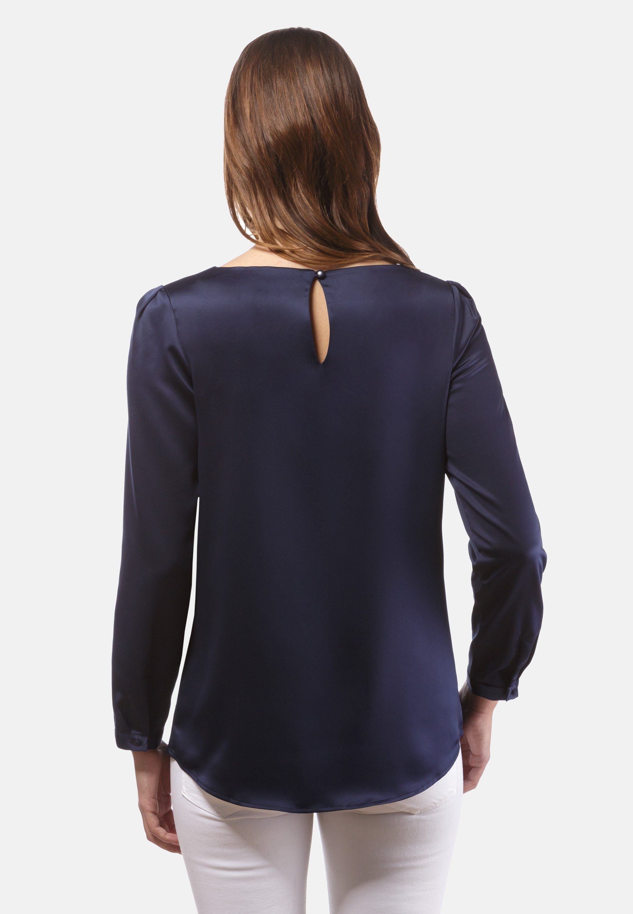 Vincenzo Boretti Klassische Bluse leicht tailliert günstig online kaufen