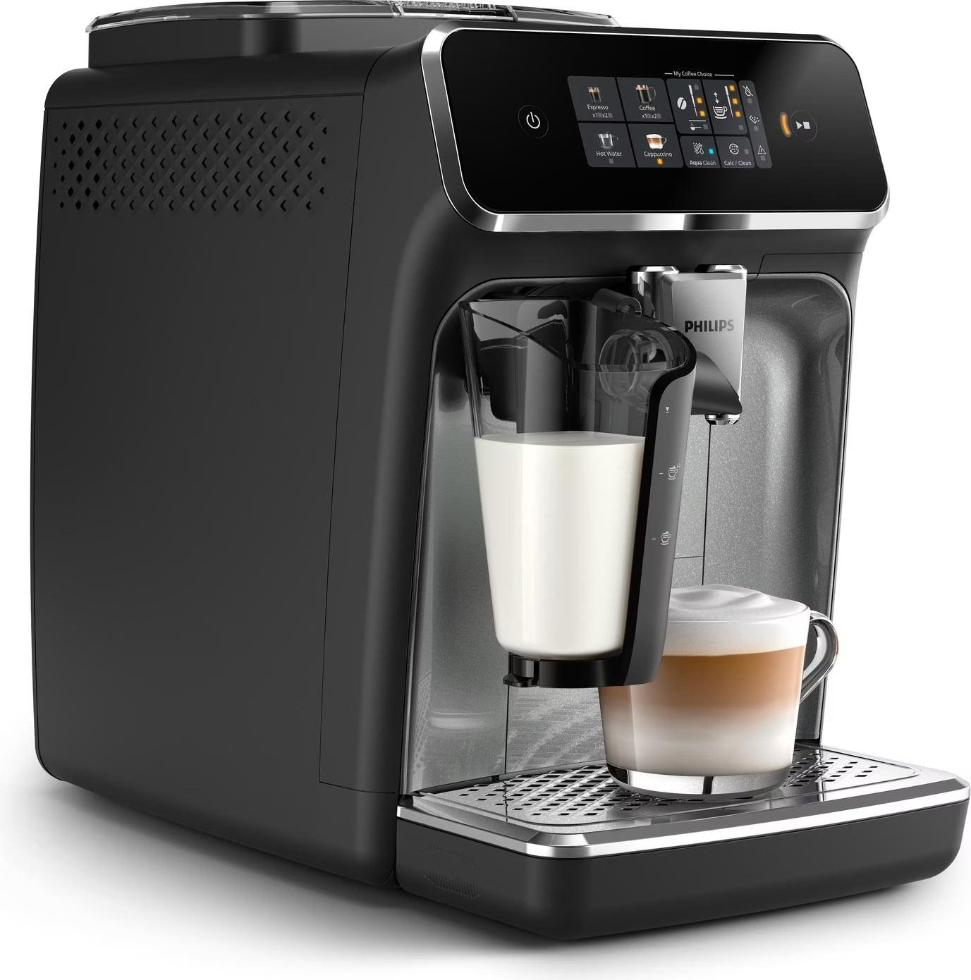 Philips Kaffeevollautomat EP2339/40, Philips Series 2300 EP2339/40 Kaffeevollautomat LatteGo 4 Getränke
