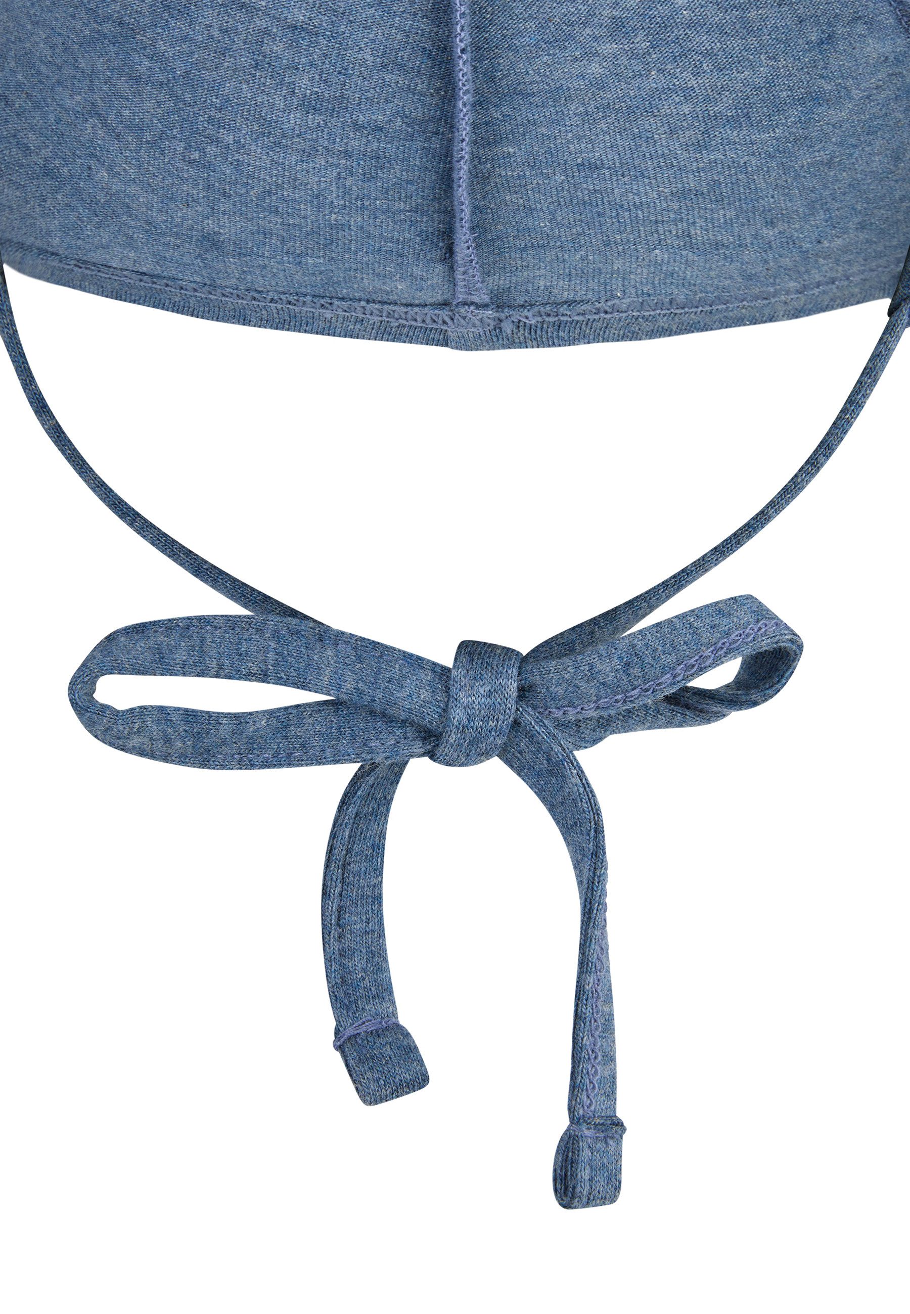 Sterntaler® Beanie OCS Beanie melange (1-St) Babymütze aus Singlejersey Beaniemütze unifarben