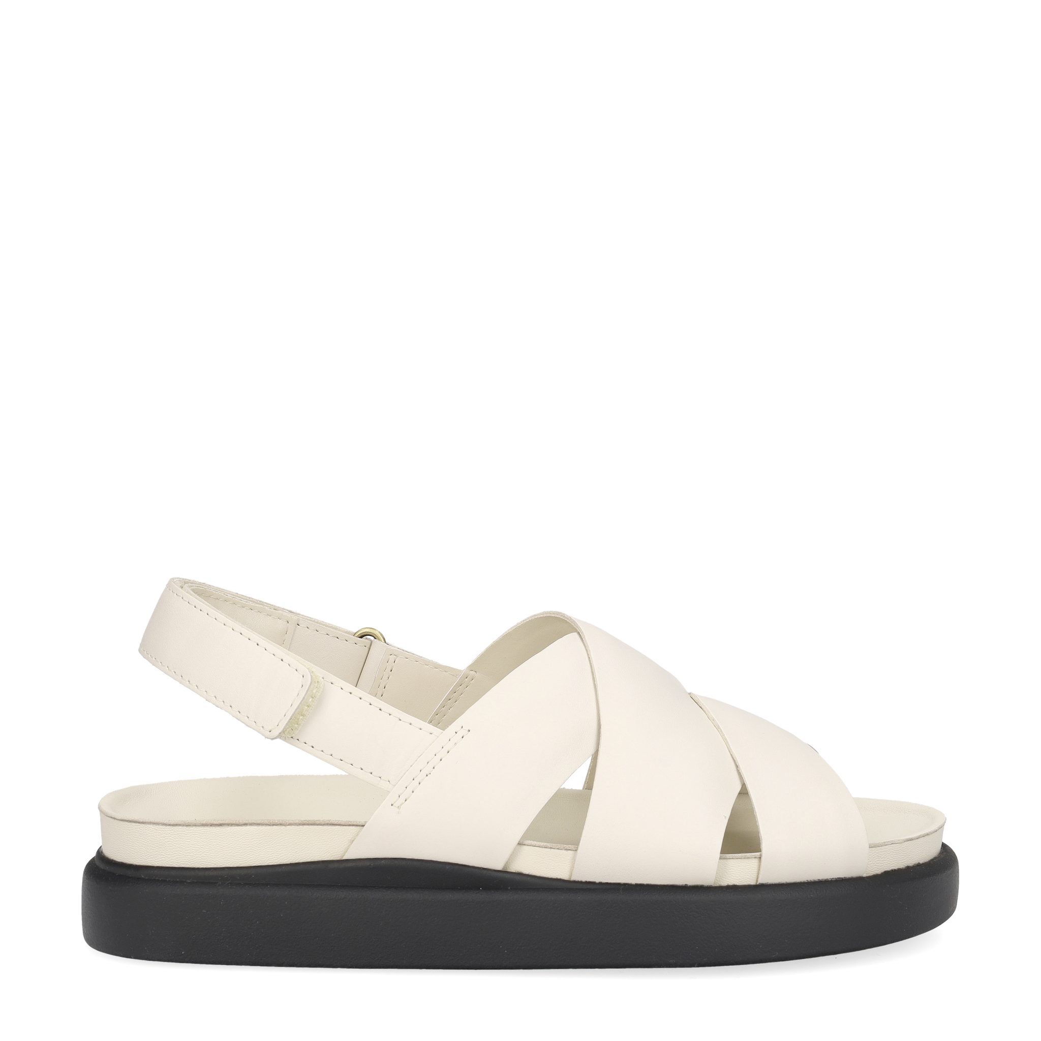 Clarks Clarks 26181257 4 Aristella Sun, Sandaletten, Weiß (Creme), Damen Sandalette