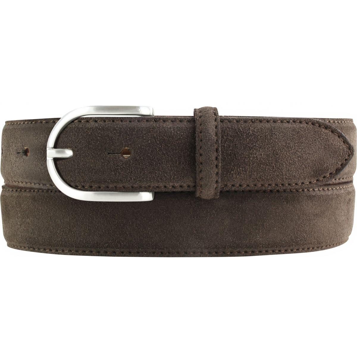 BELTINGER Ledergürtel Damen-Gürtel aus Veloursleder 3,0 cm - Velour-Ledergürtel für Damen 30 (1-St)