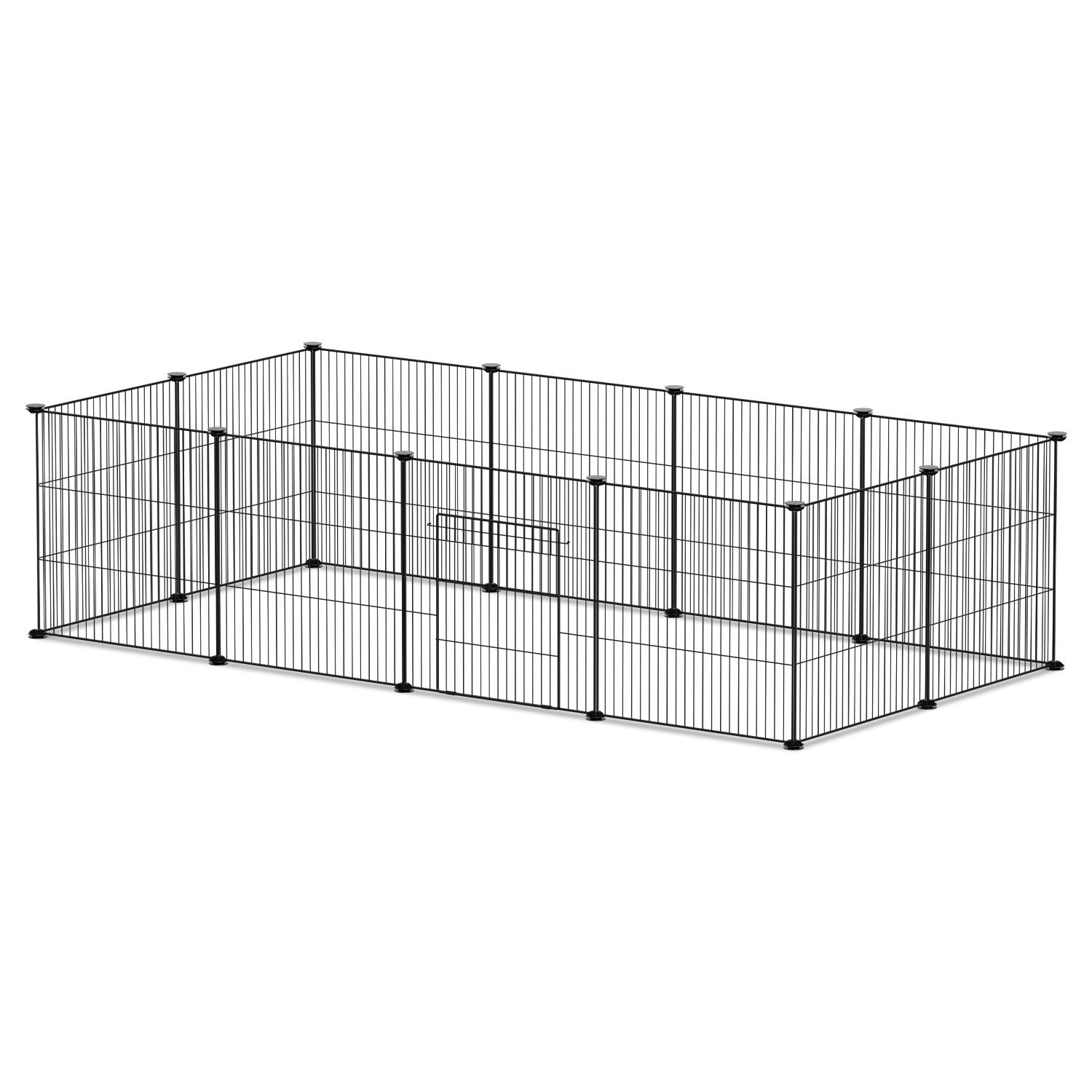 Clanmacy Freigehege Freigehege DIY Hamster Welpenauslauf Laufgitter 12Stück 35x35cm