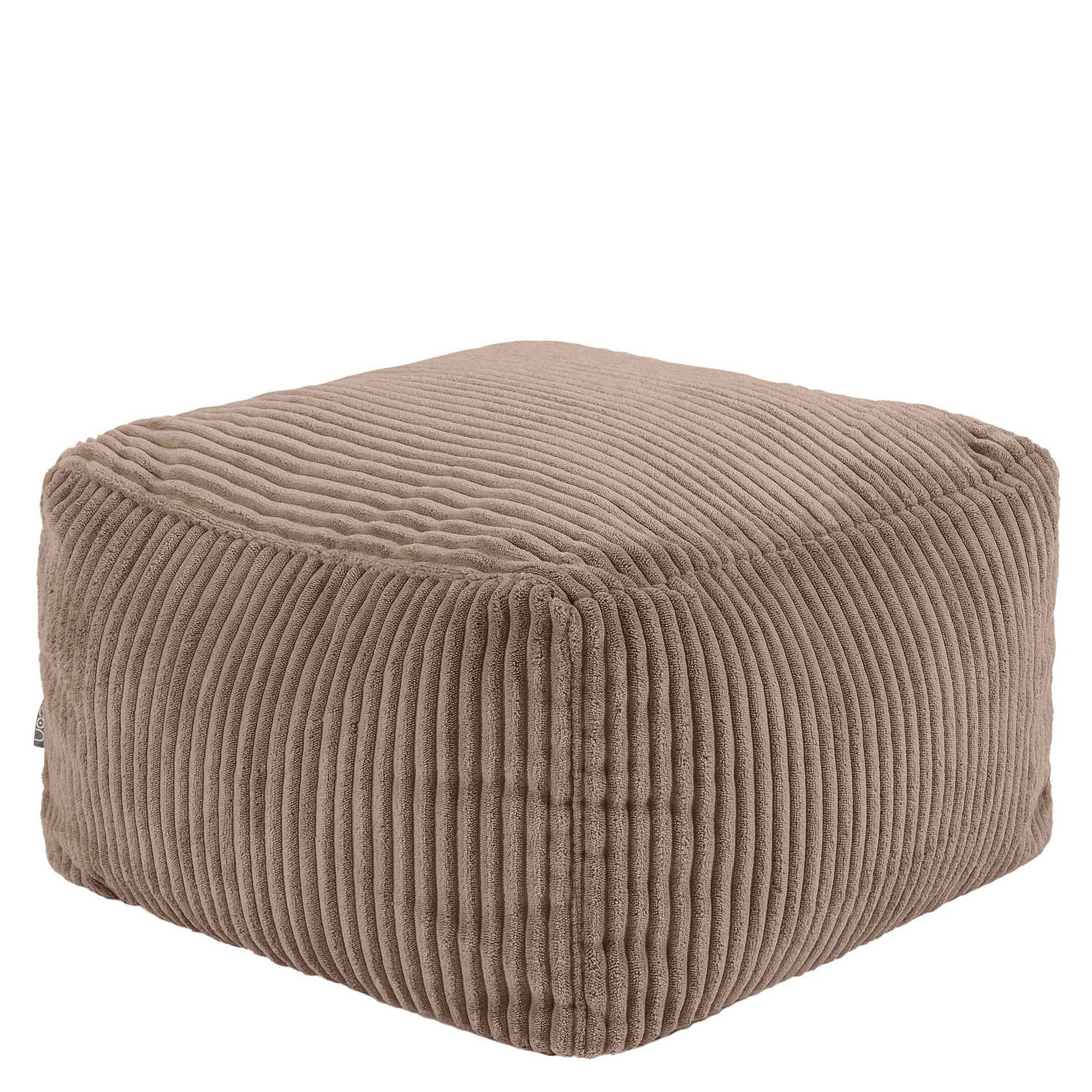 icon Pouf aus Cord „Amara“, mit günstig online kaufen
