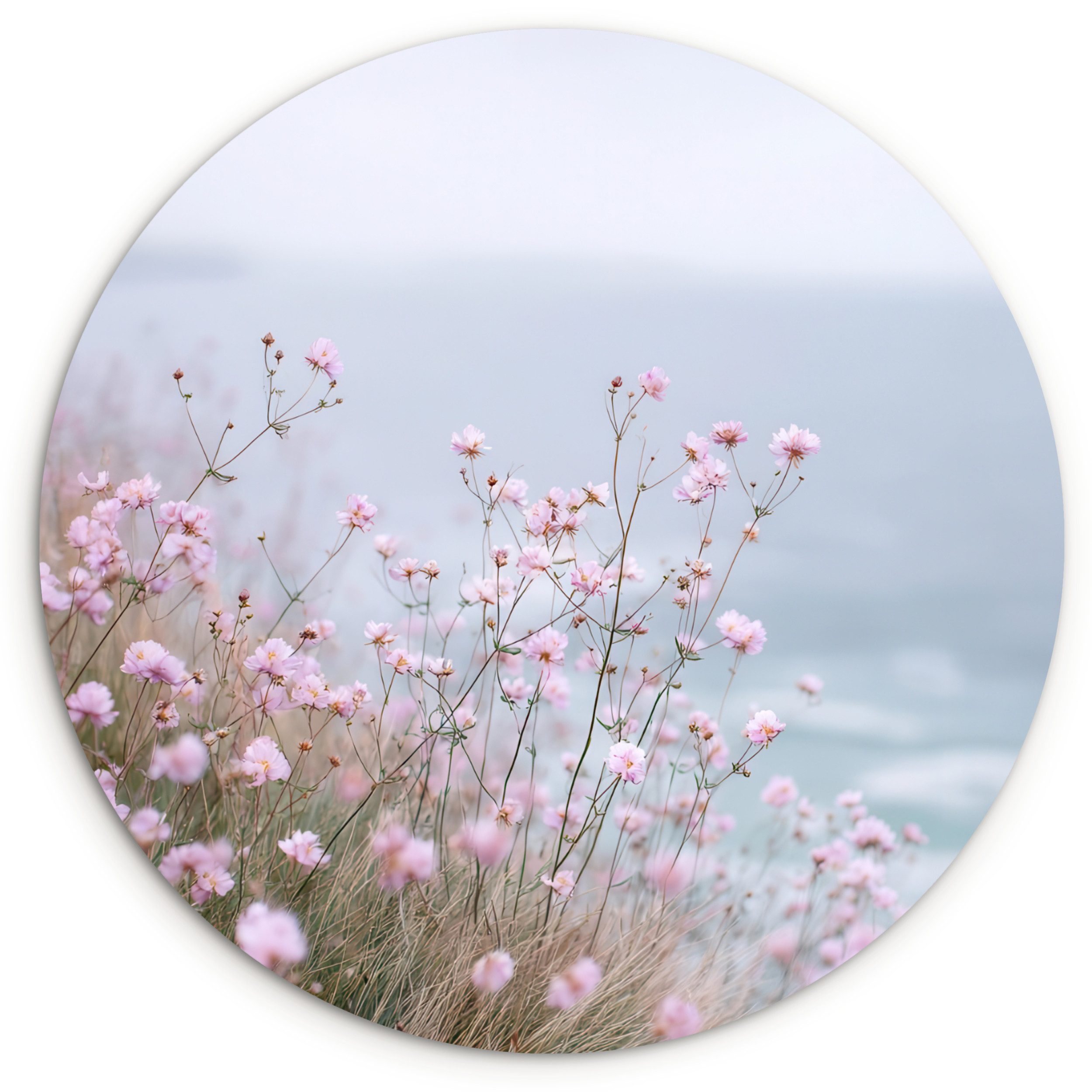 MuchoWow Gemälde Klippe - Blumen - günstig online kaufen