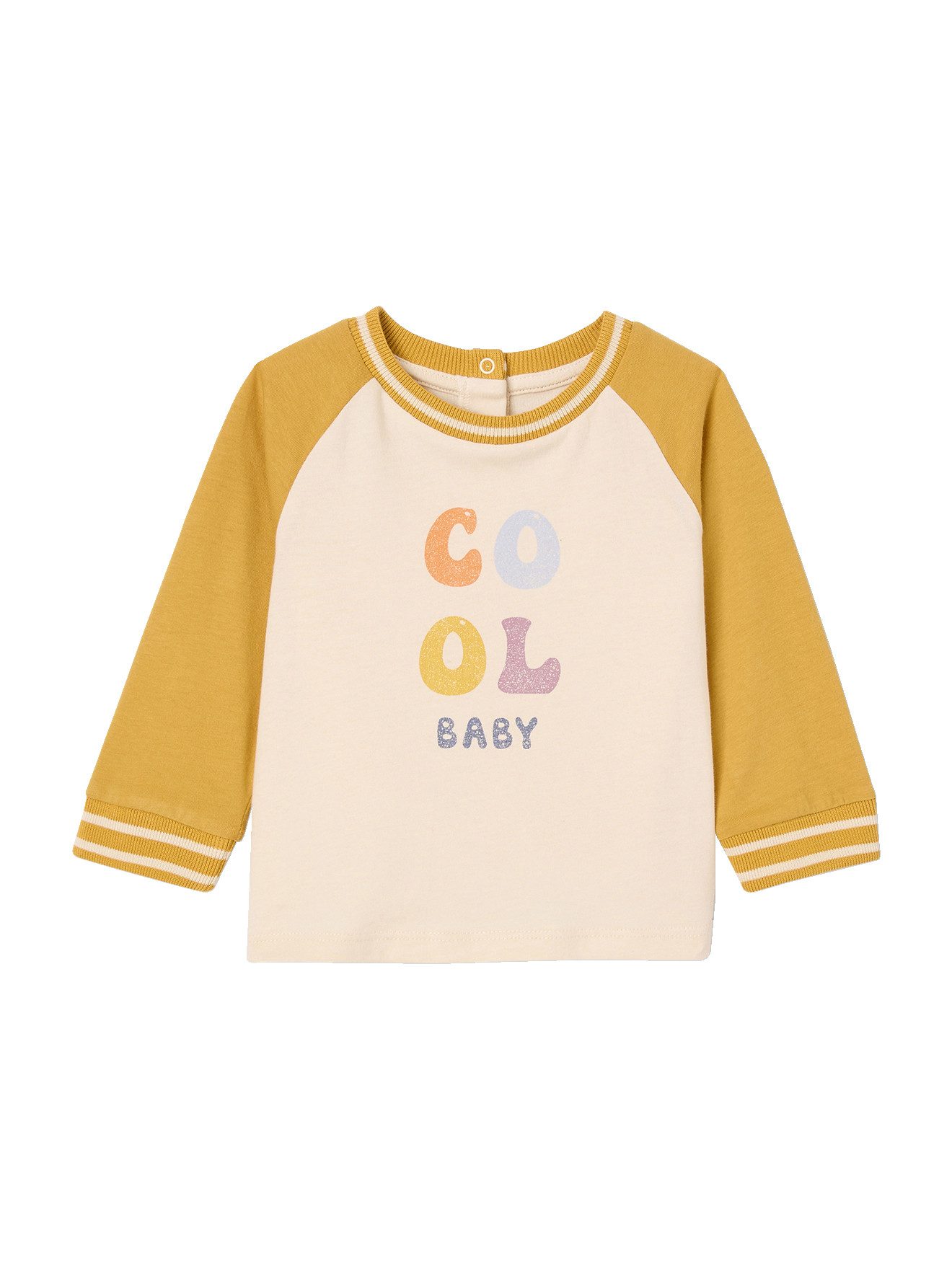 Langarmshirt Bio-Kollektion: Baby Shirt COOL BABY