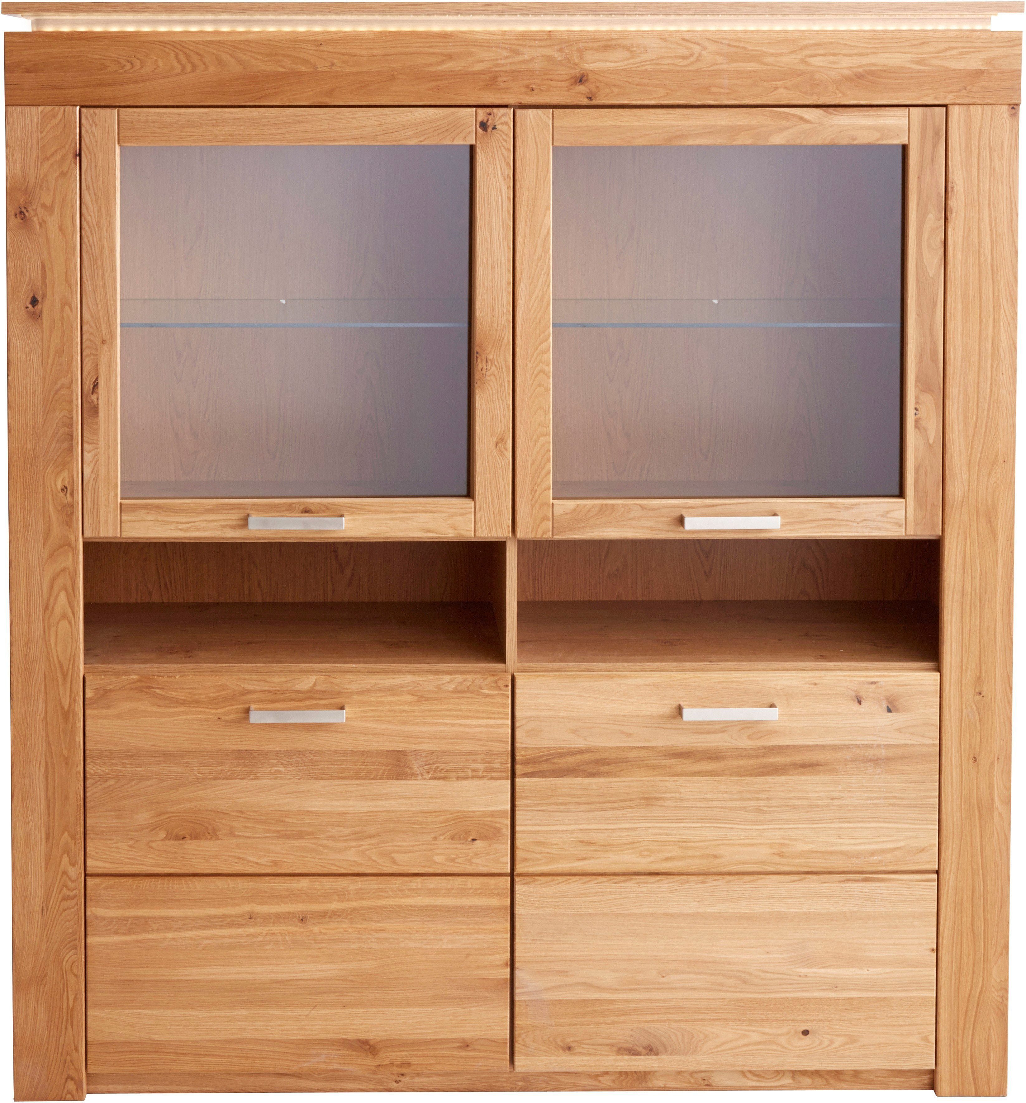 VOGL Möbelfabrik Vitrine Höhe 158 cm günstig online kaufen