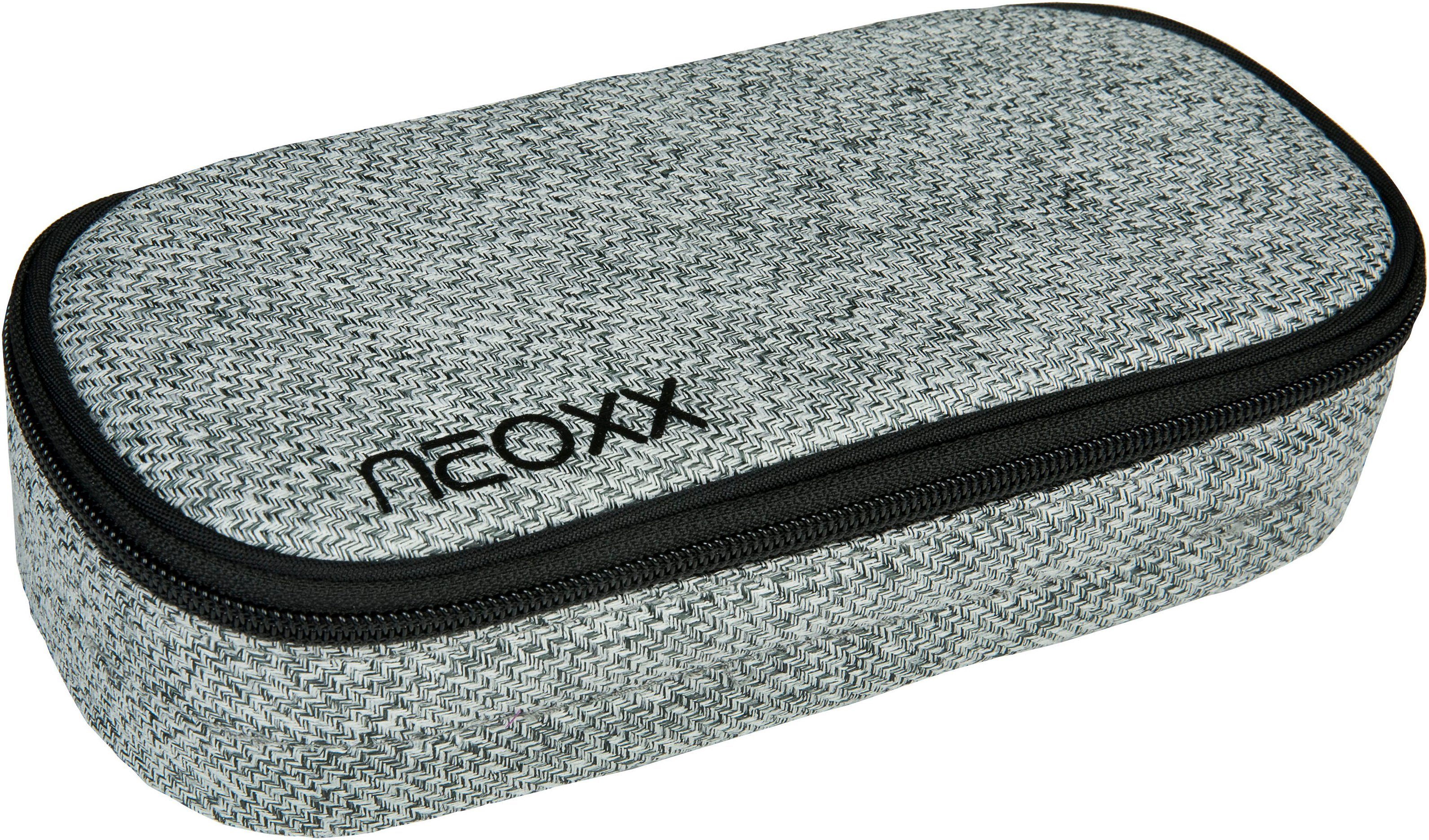 neoxx Schreibgeräteetui Schlamperbox, Jump, Wool the World, teilweise aus recyceltem Material