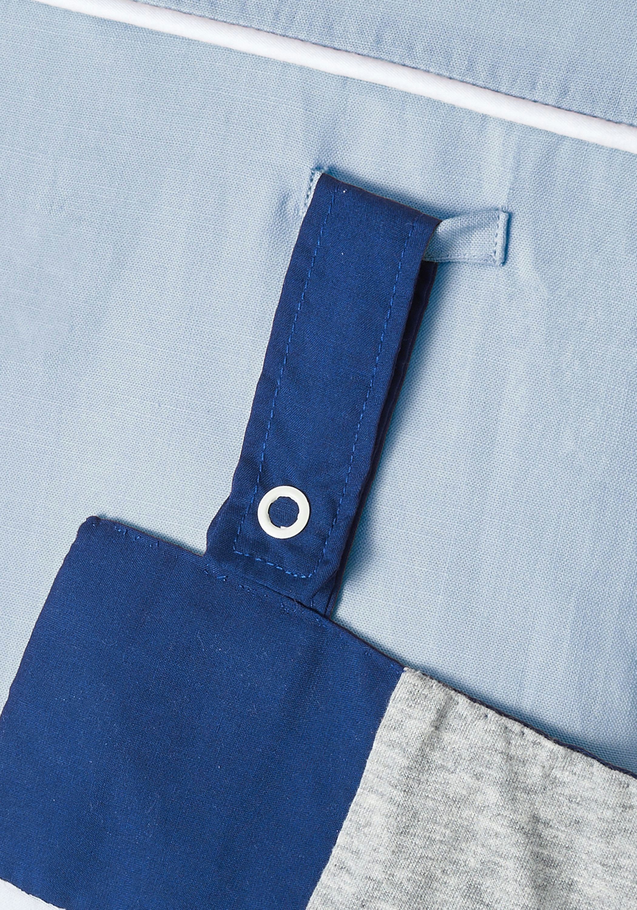Baumwolle cm] 100% Baby Grau Nordic Wickelunterlage Wickelauflage, Blau Handtuch Wechselbares [70x80 Wickelauflage Coast Wickeltischauflage Company zertifizierte