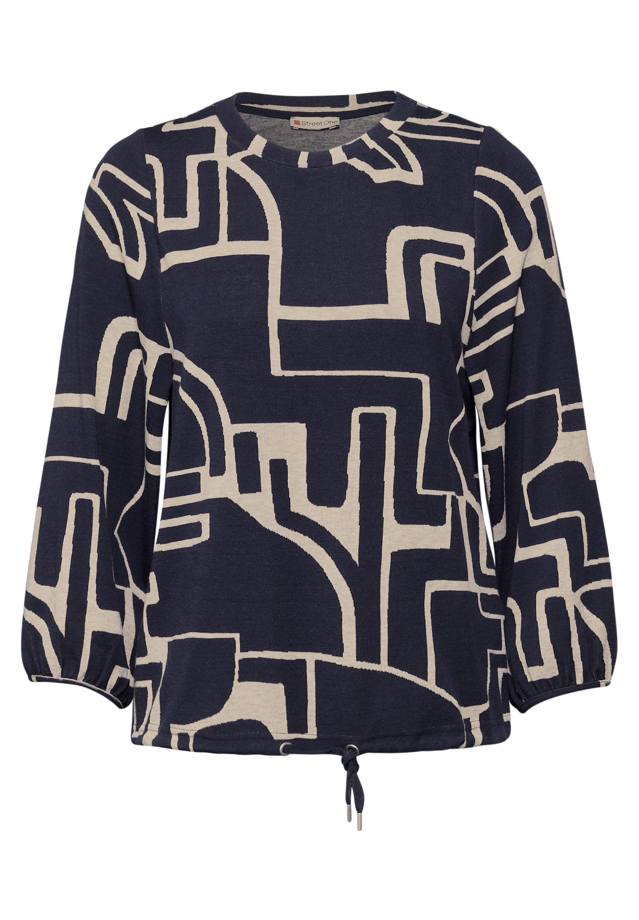 STREET ONE Print-Shirt, mit 3/4 Ärmeln günstig online kaufen