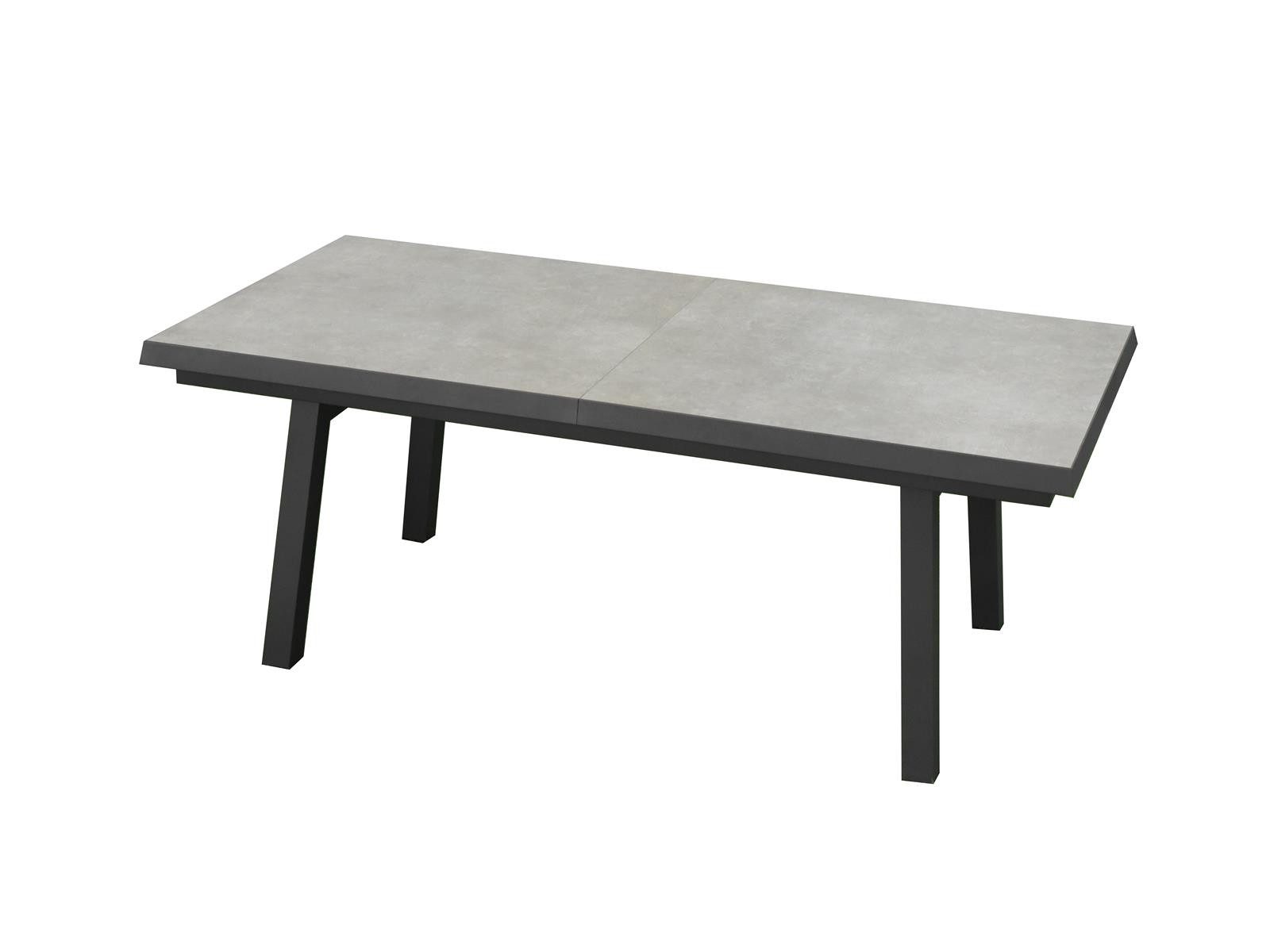 Green Spirit Gartentisch »Georgia« Ausziehtisch 200-260x100x77cm Alu Tisch (Set, 1-St., 1), Aluminium, ausziehbar, wetterfest - Garten, Terrasse, Balkon & Outdoor