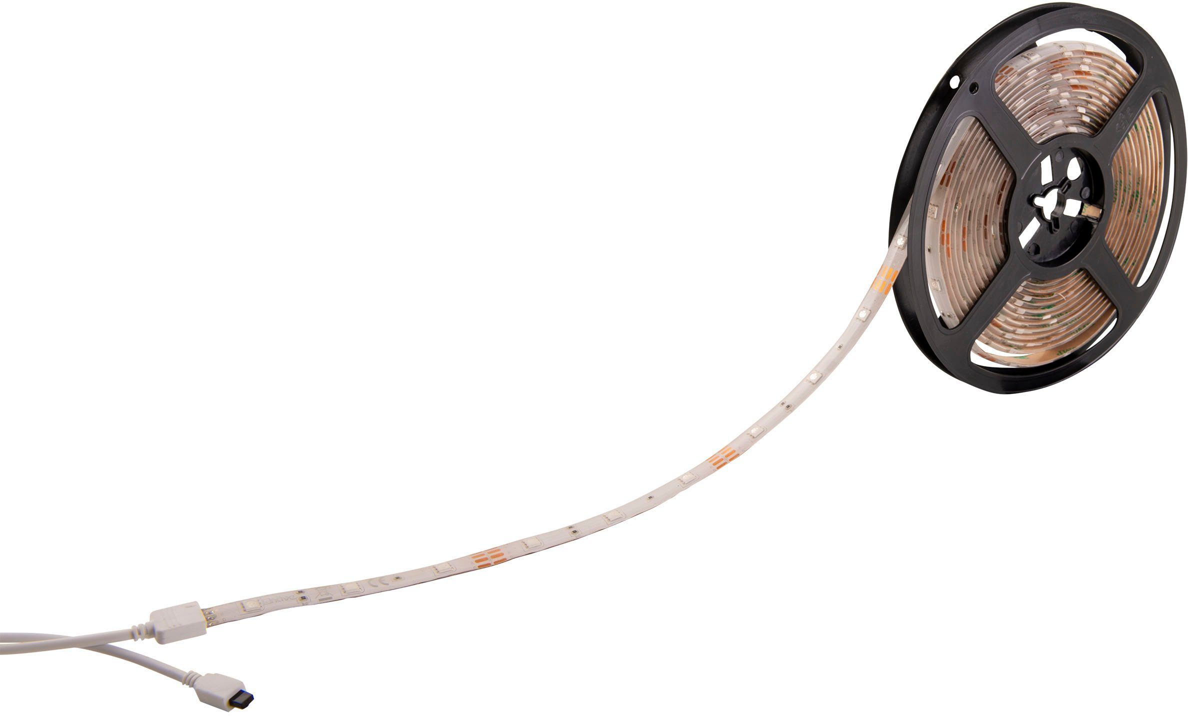 Stripe Dimmbar,19W Fernbedienung, näve 5m, RGB, Stripe, Tuya, 1-flammig, LED-Streifen LED Bluetooth, IP20,