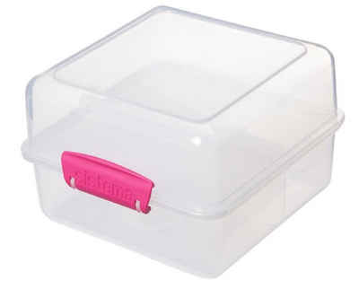 sistema Lunchbox Proviantdose Lunch Cube Brotdose, 1,4 L 3-fach unterteilt